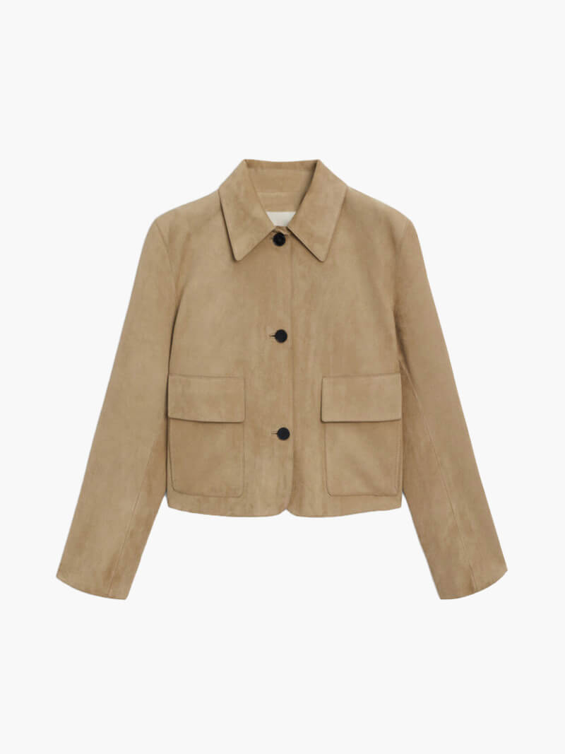 Marissa Faux Suede Jacket – Willows Boutique