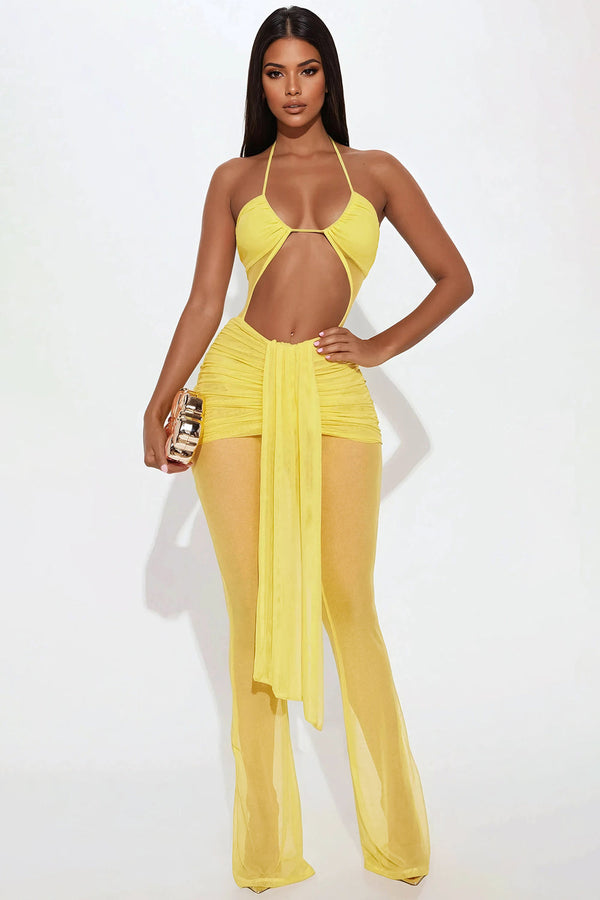 Hailey Mesh Jumpsuit