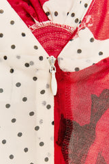 Poppy Dot Slip Dress