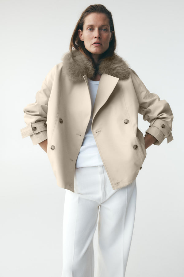 Monroe Fur Trench