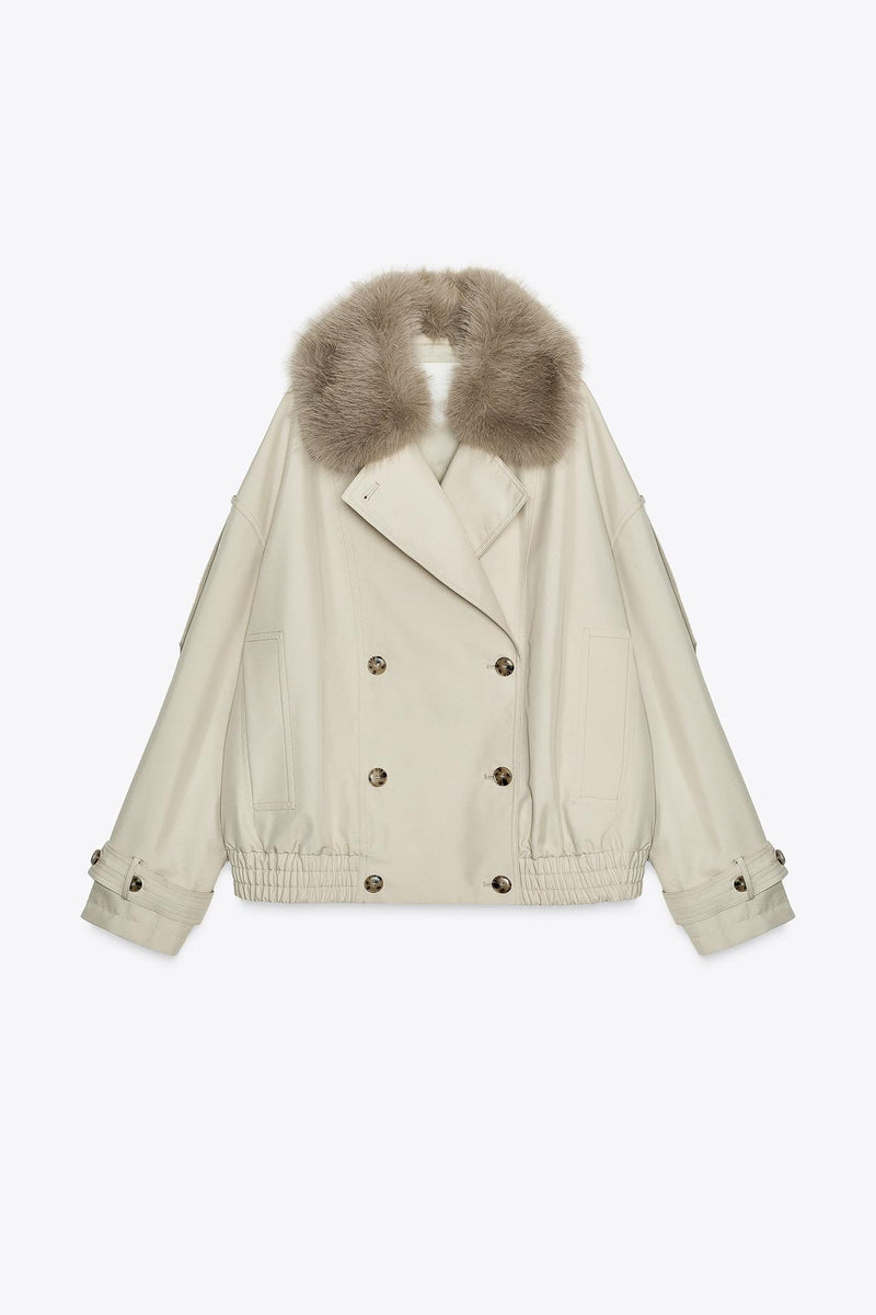 Monroe Fur Trench