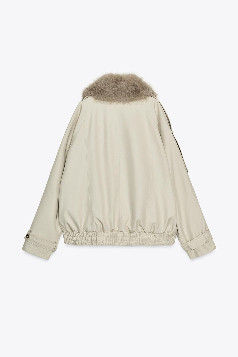 Monroe Fur Trench
