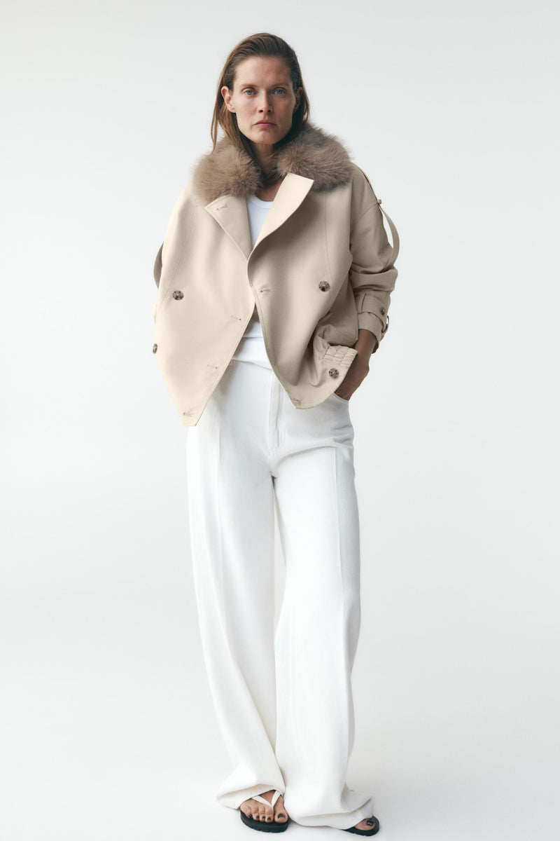 Monroe Fur Trench