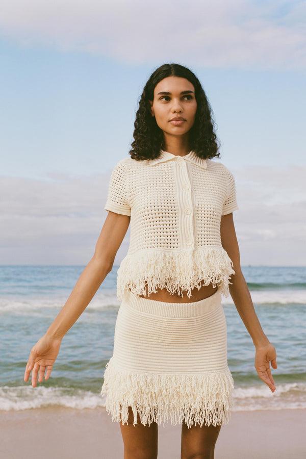 CROCHET FRINGE SET