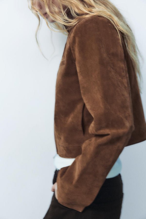 Suede Leather Jacket
