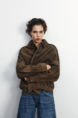 Vienna Suede Bomber