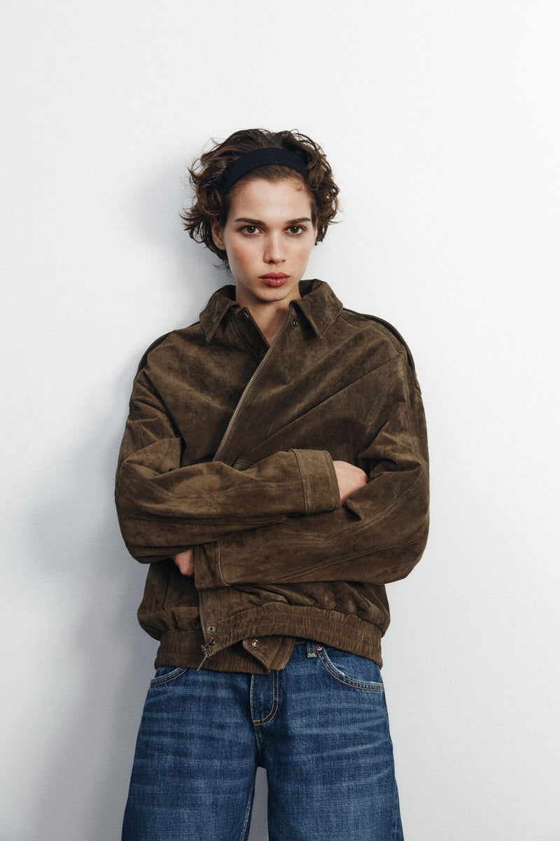 Vienna Suede Bomber