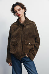 Vienna Suede Bomber