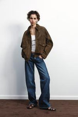 Vienna Suede Bomber