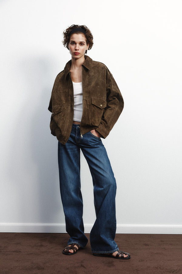 Vienna Suede Bomber