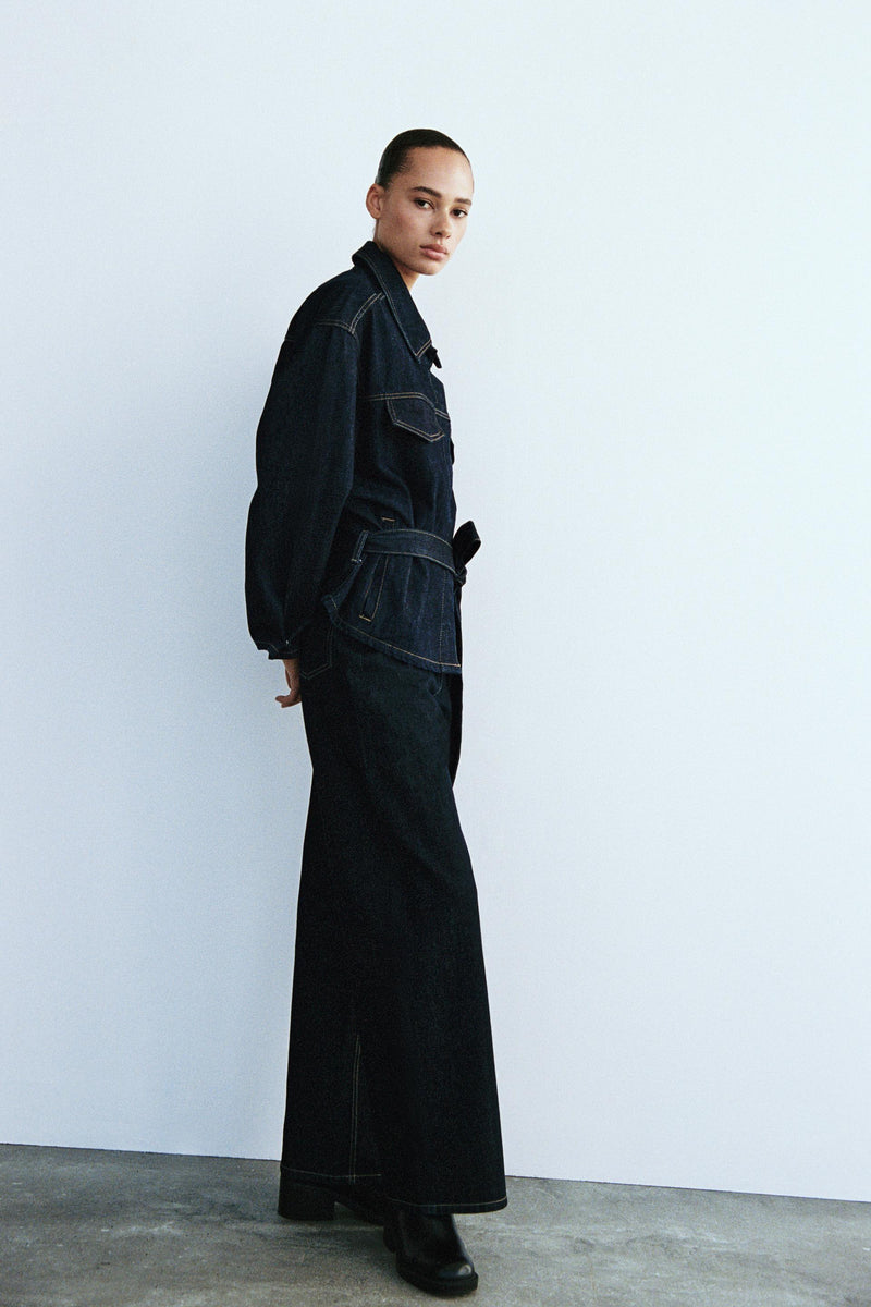 Willows Belted Denim Jacket