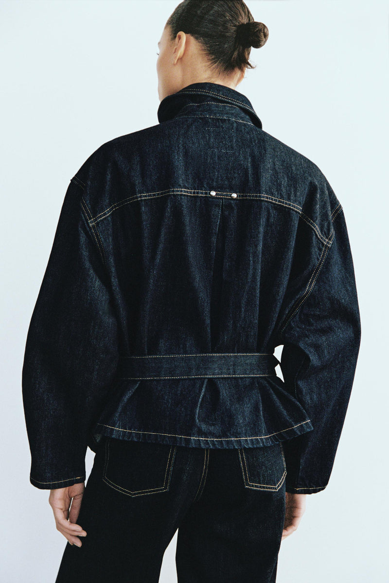Willows Belted Denim Jacket