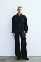 Willows Belted Denim Jacket