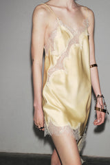 ASYMMETRIC LACE DRESS