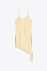 ASYMMETRIC LACE DRESS