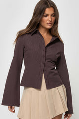 Camille Pinstripe Shirt
