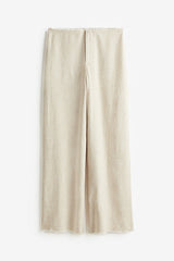 Willows Frayed Linen Trousers