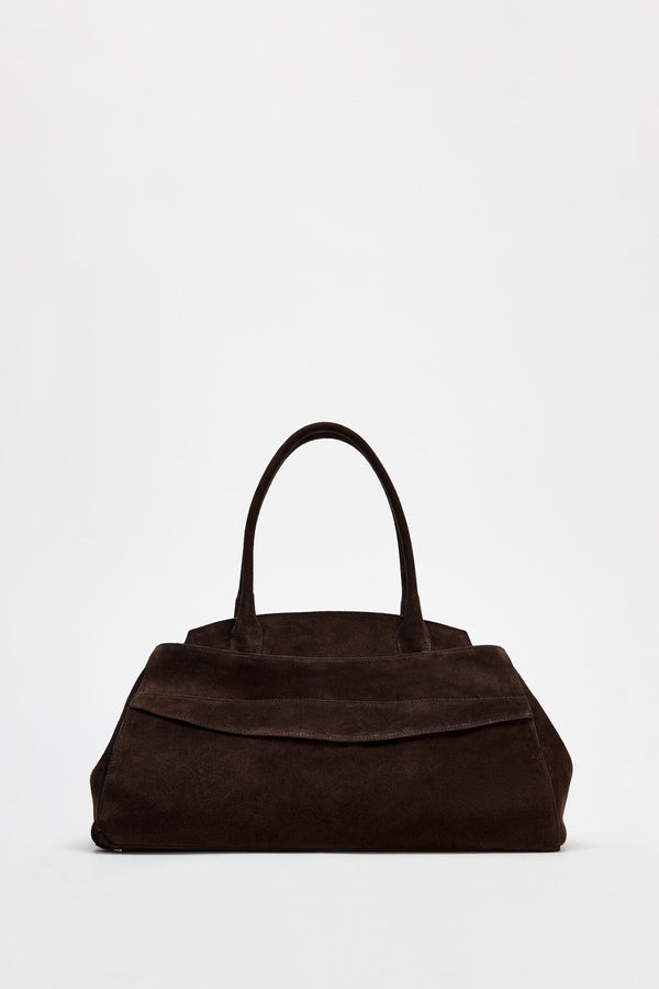 Willows Suede Shoulder Bag