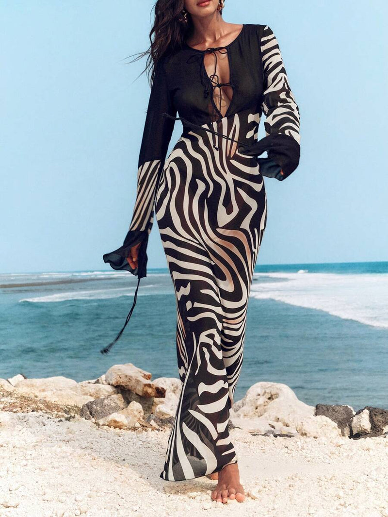 Zebrè Woven Dress