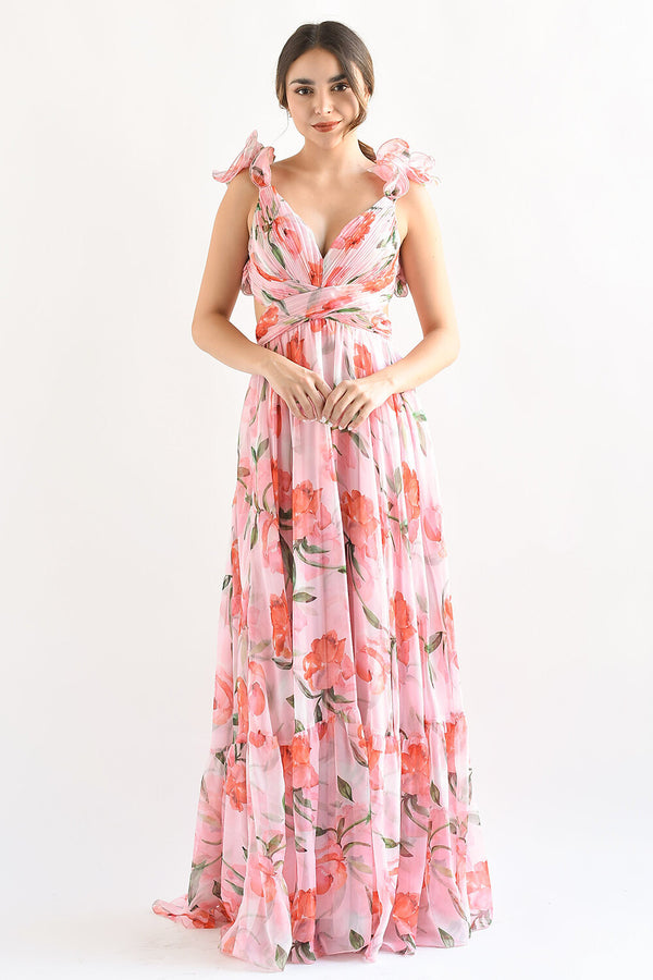 Lila Backless Maxi Dress