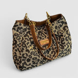 Leopard Canvas Tote
