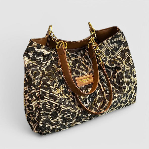 Leopard Canvas Tote