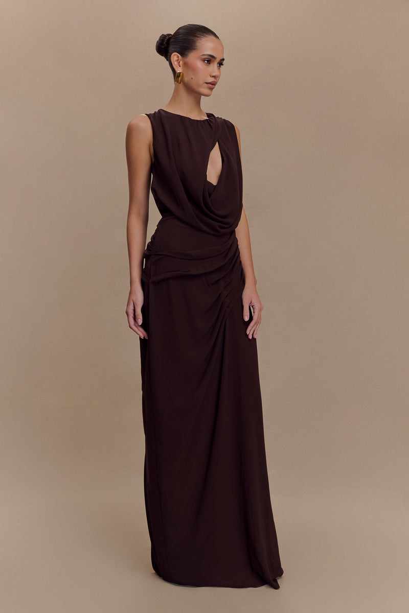 Julia Chiffon Maxi Dress