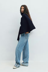 Trina Belt Cape Jacket