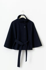 Trina Belt Cape Jacket