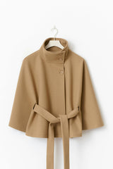 Trina Belt Cape Jacket
