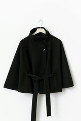 Trina Belt Cape Jacket