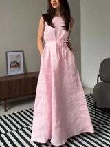Rita Linen Dress