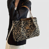 Leopard Canvas Tote