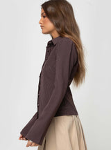 Camille Pinstripe Shirt