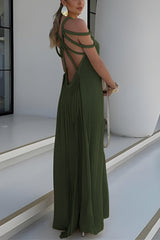 Amelia Linen Maxi Dress