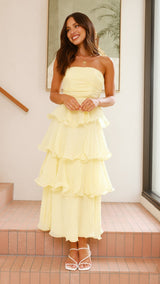 Giavana Ruffle Maxi
