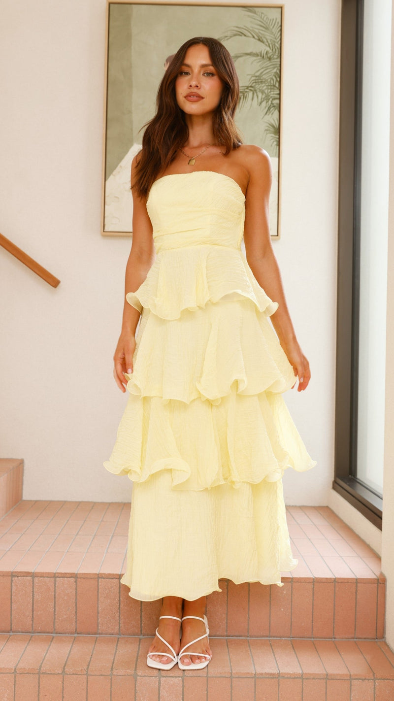 Giavana Ruffle Maxi