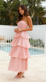 Giavana Ruffle Maxi