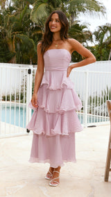 Giavana Ruffle Maxi