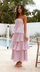 Giavana Ruffle Maxi