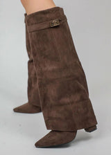 Amara Suede Knee High Boots