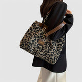 Leopard Canvas Tote