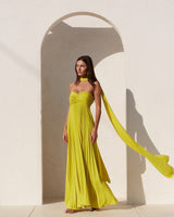 Leona Pleated Dress