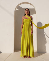 Leona Pleated Dress