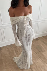 Elysian Lace Maxi Dress