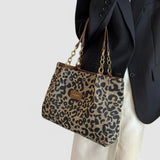 Leopard Canvas Tote