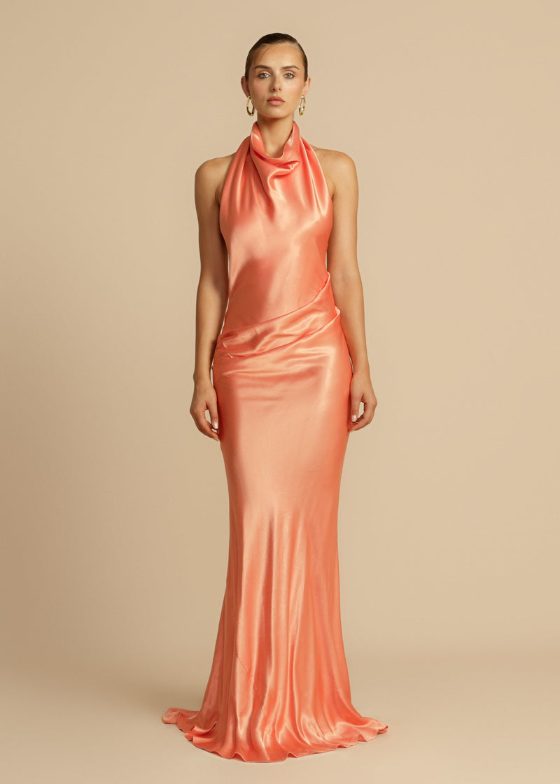 Papaya Muse Dress
