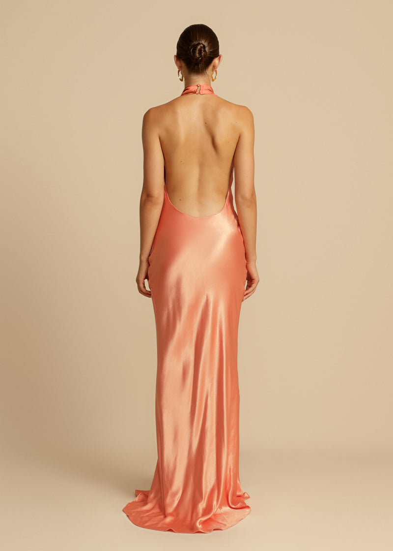 Papaya Muse Dress