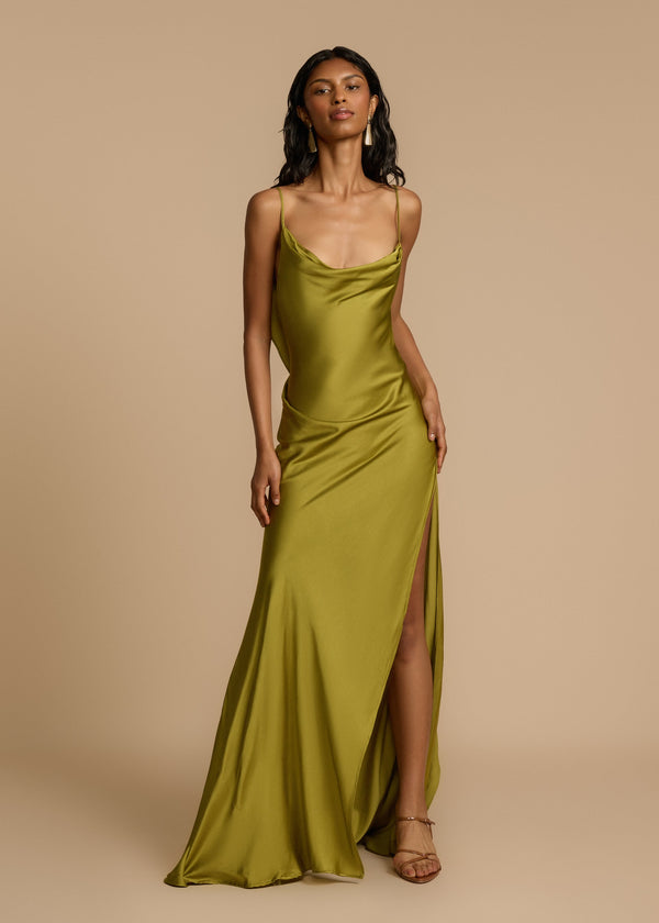 Aurelia Satin Dress