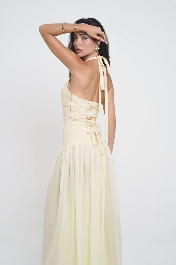 Astraé Halter Dress